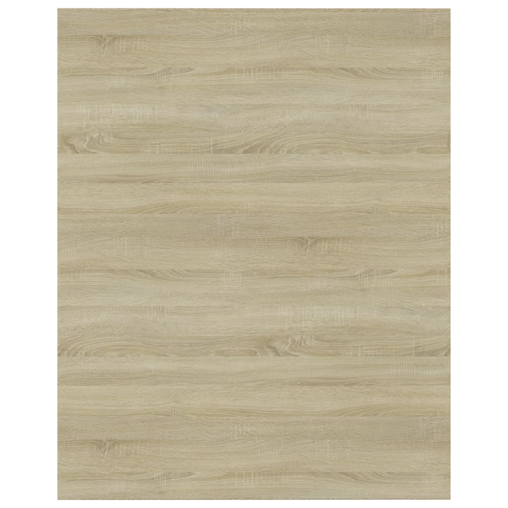 Ripiani Per Libreria 8Pz Rovere Sonoma 40X50X1,5Cm Multistrato Grigio Cemento
