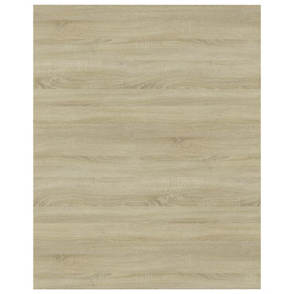 Ripiani Per Libreria 8Pz Rovere Sonoma 40X50X1,5Cm Multistrato Grigio Cemento