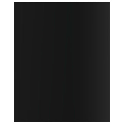 Ripiani Per Libreria 4Pz Nero Lucido 40X50X1,5Cm Multistrato Grigio Cemento