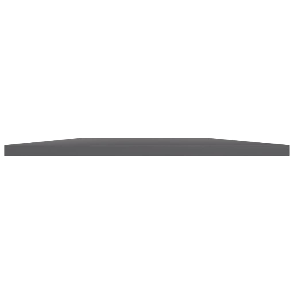 Ripiani Per Libreria 8Pz Grigio Lucido 40X50X1,5Cm Multistrato Grigio Cemento