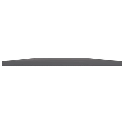 Ripiani Per Libreria 8Pz Grigio Lucido 40X50X1,5Cm Multistrato Grigio Cemento