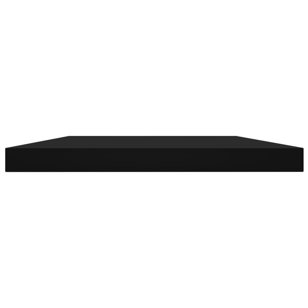 Ripiani Per Libreria 4Pz Neri 60X10X1,5Cm In Legno Multistrato Grigio Cemento