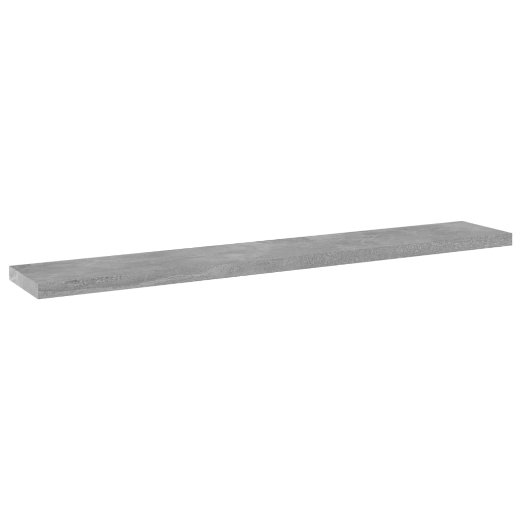 Ripiani Per Libreria 4Pz Grigio Cemento 60X10X1,5Cm Multistrato Grigio Cemento