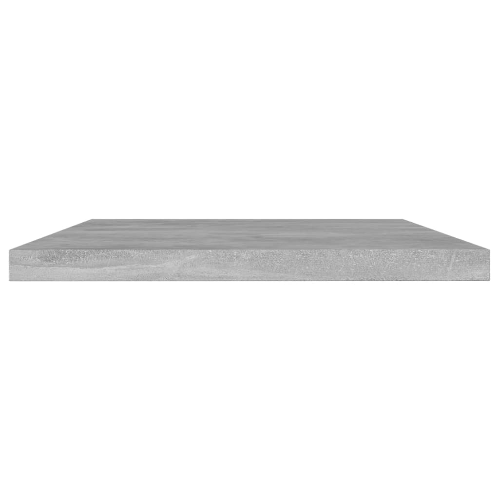 Ripiani Per Libreria 4Pz Grigio Cemento 60X10X1,5Cm Multistrato Grigio Cemento