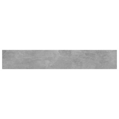 Ripiani Per Libreria 4Pz Grigio Cemento 60X10X1,5Cm Multistrato Grigio Cemento