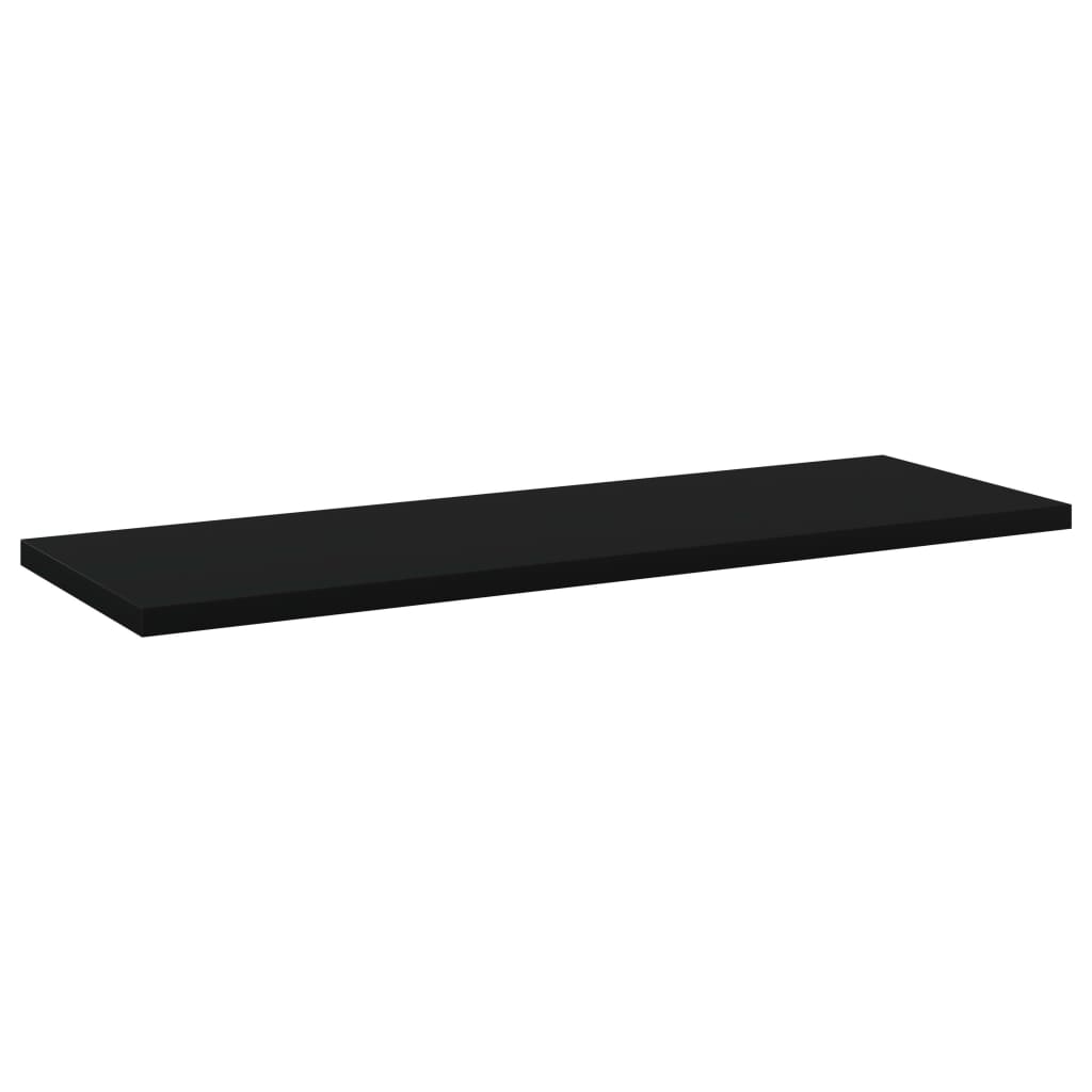 Ripiani Per Libreria 4Pz Neri 60X20X1,5Cm In Legno Multistrato Grigio Cemento