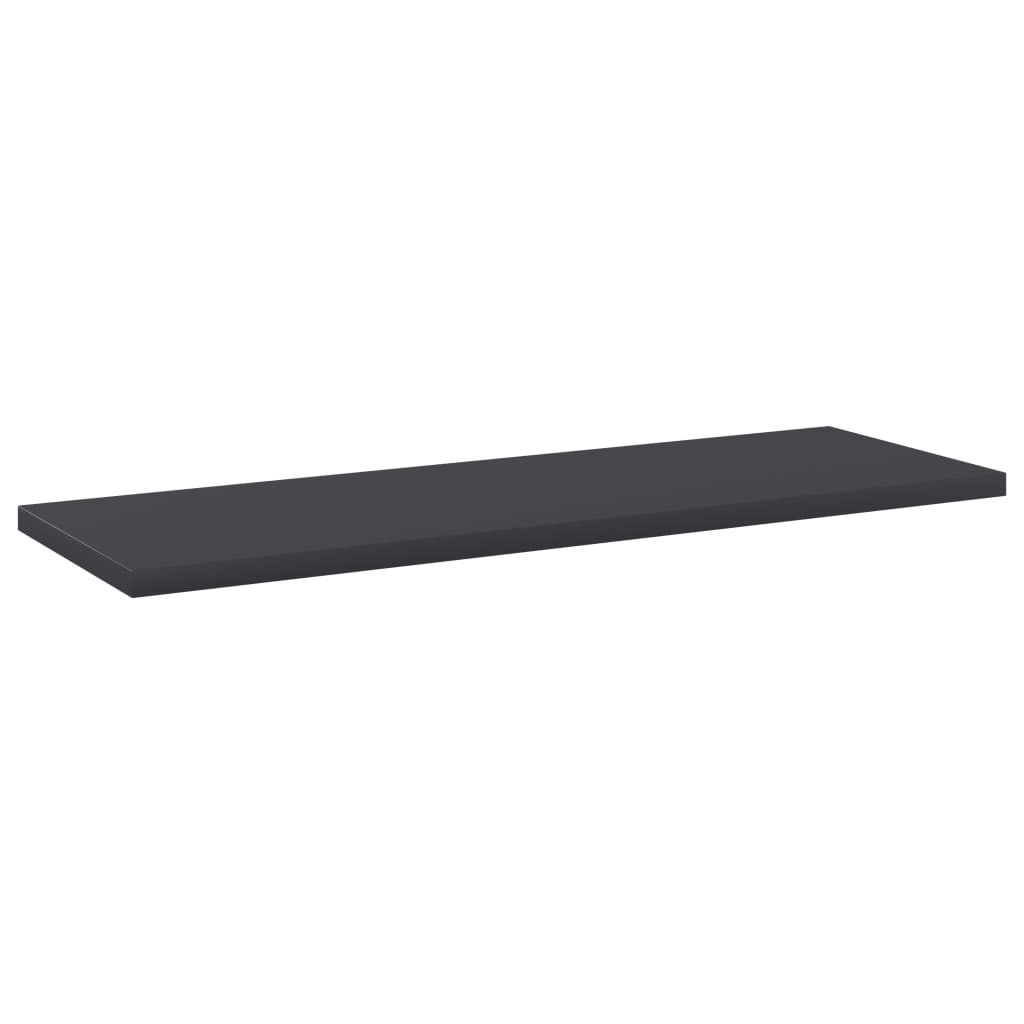 Ripiani Per Libreria 4Pz Grigi 60X20X1,5Cm In Legno Multistrato Grigio Cemento