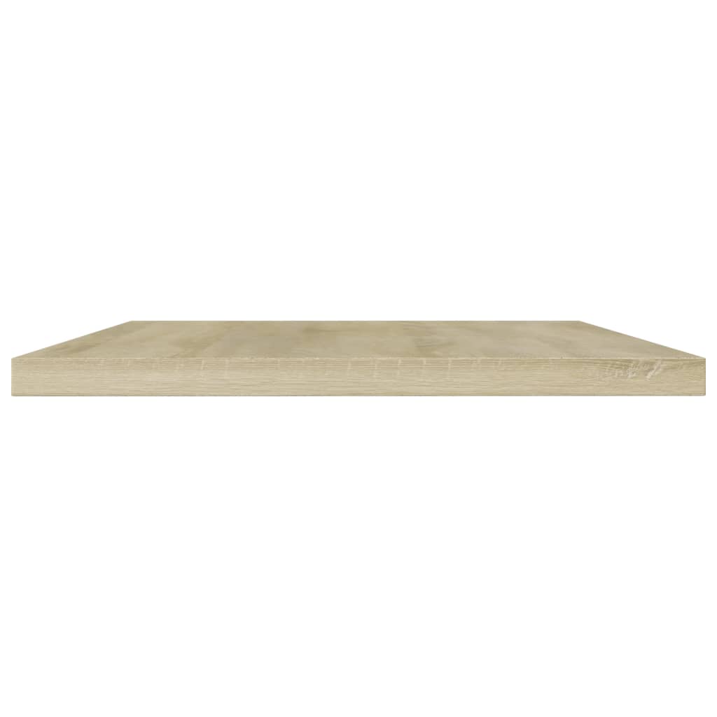 Ripiani Per Libreria 8Pz Rovere Sonoma 60X30X1,5Cm Multistrato Grigio Cemento