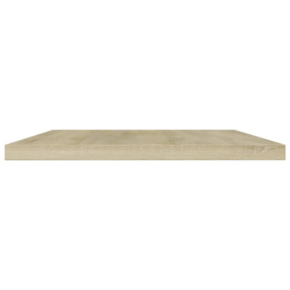 Ripiani Per Libreria 8Pz Rovere Sonoma 60X30X1,5Cm Multistrato Grigio Cemento