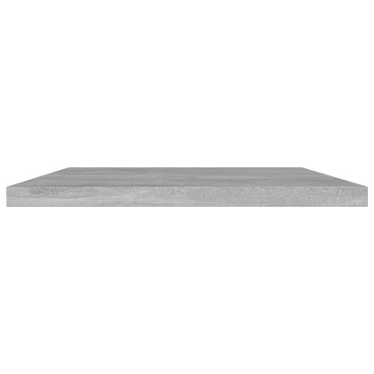 Ripiani Per Libreria 8Pz Grigio Cemento 60X30X1,5Cm Multistrato Grigio Cemento