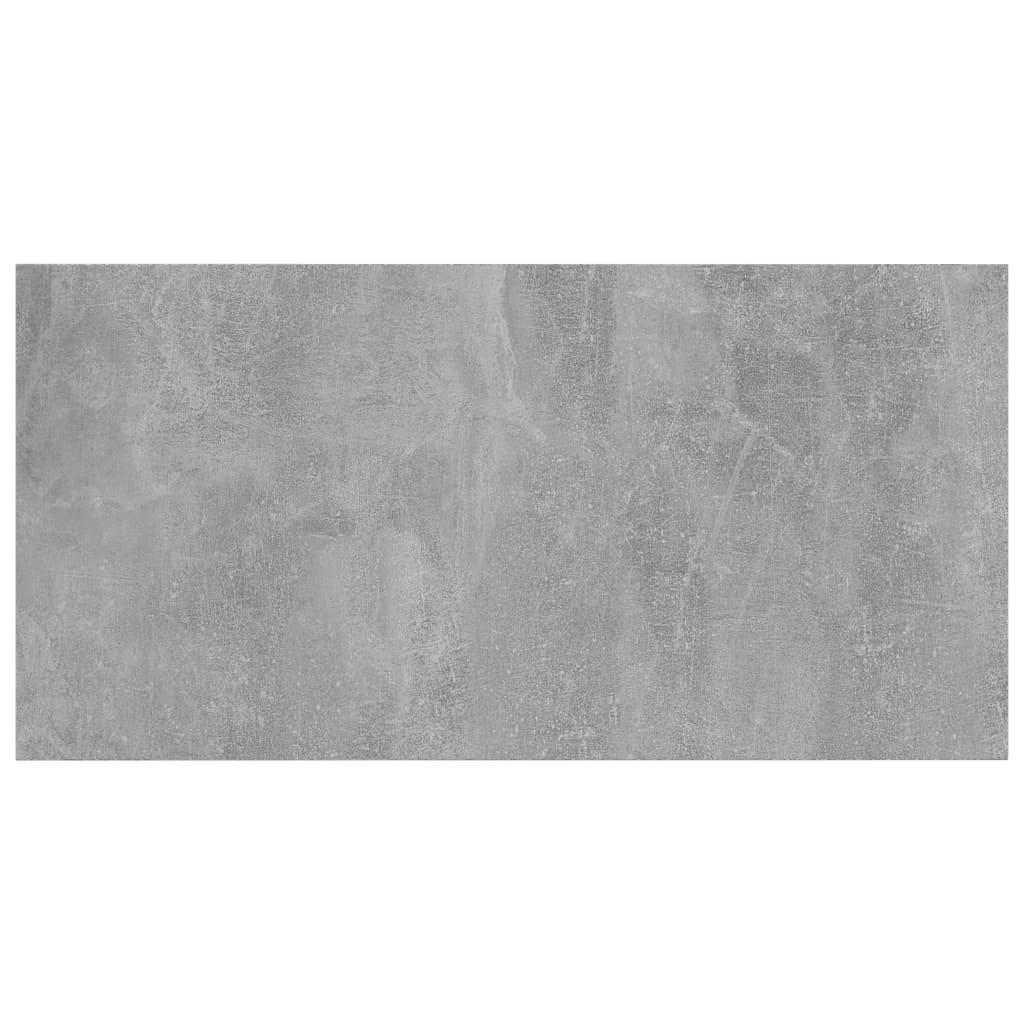 Ripiani Per Libreria 8Pz Grigio Cemento 60X30X1,5Cm Multistrato Grigio Cemento