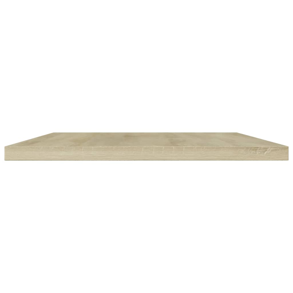 Ripiani Per Libreria 8Pz Rovere Sonoma 60X40X1,5Cm Multistrato Grigio Cemento
