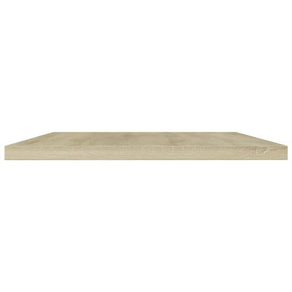 Ripiani Per Libreria 8Pz Rovere Sonoma 60X40X1,5Cm Multistrato Grigio Cemento
