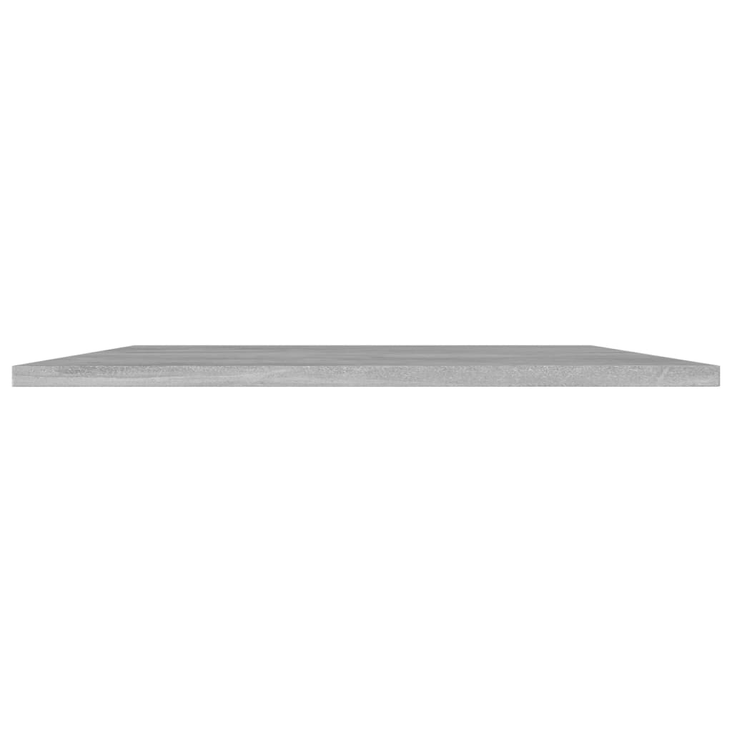 Ripiani Per Libreria 4Pz Grigio Cemento 60X50X1,5Cm Multistrato Grigio Cemento