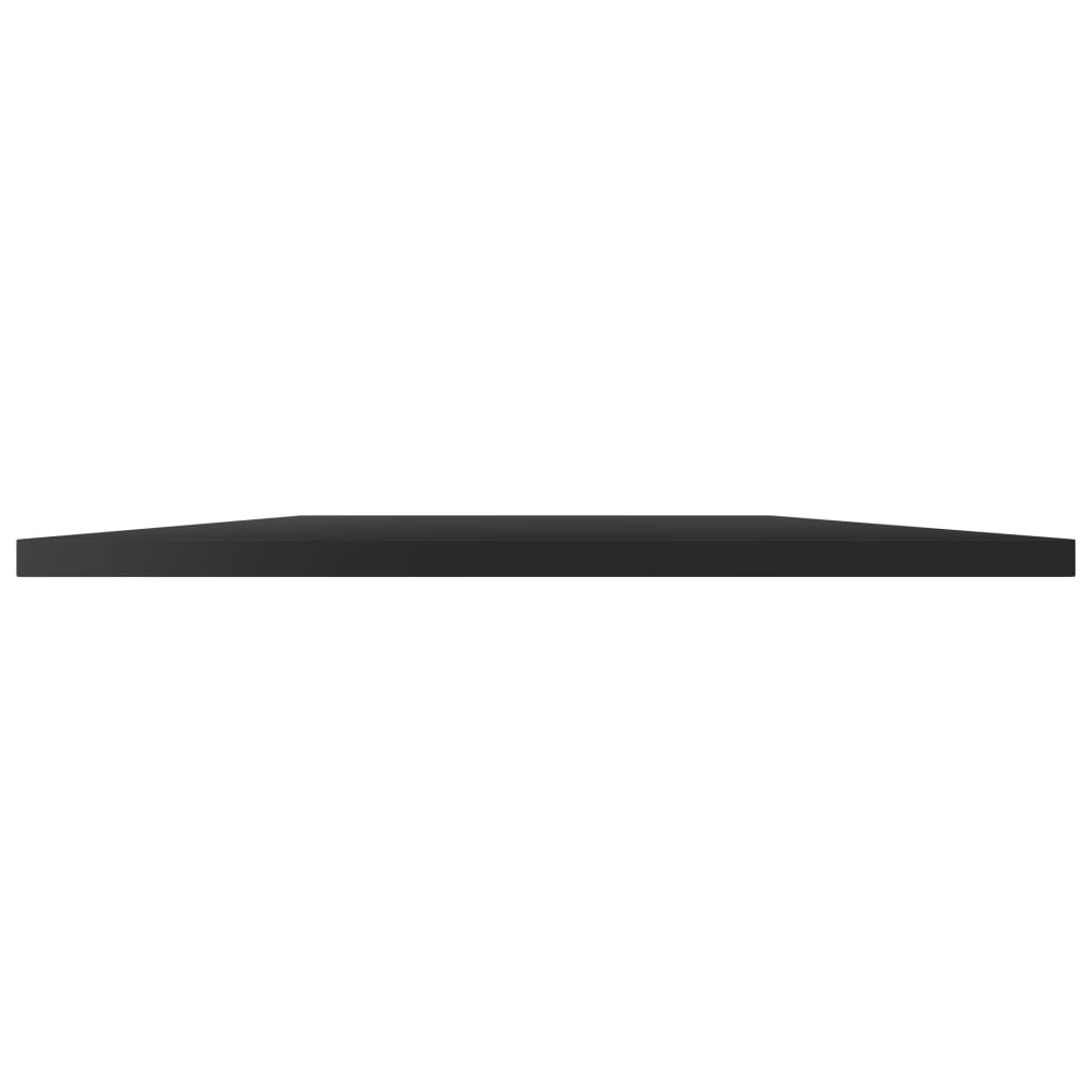 Ripiani Per Libreria 8Pz Nero Lucido 60X50X1,5Cm Multistrato Grigio Cemento