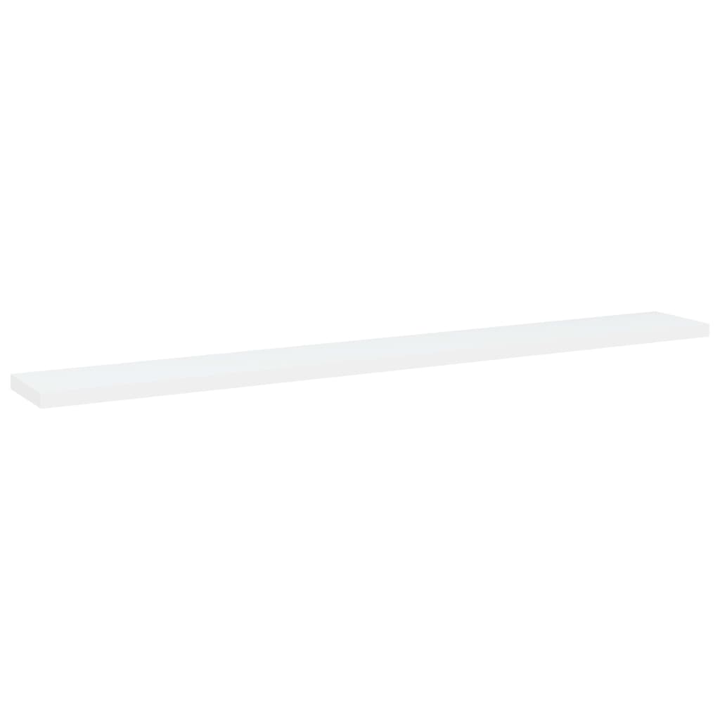 Ripiani Per Libreria 8Pz Bianchi 80X10X1,5 Cm Legno Multistrato Grigio Cemento