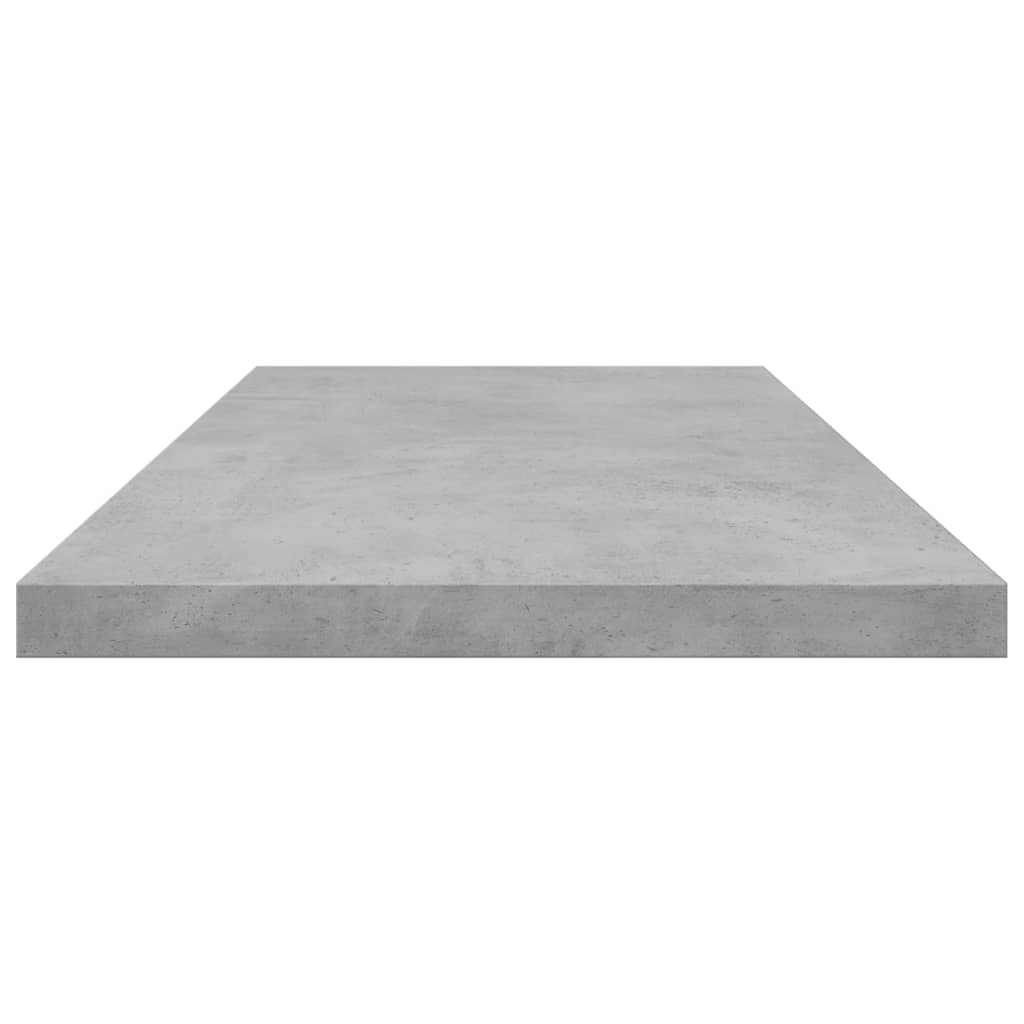 Ripiani Per Libreria 4Pz Grigio Cemento 80X20X1,5Cm Multistrato Grigio Cemento