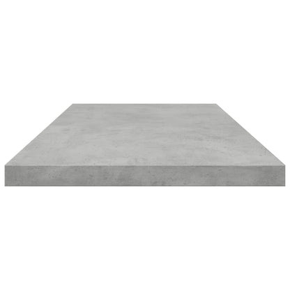 Ripiani Per Libreria 4Pz Grigio Cemento 80X20X1,5Cm Multistrato Grigio Cemento