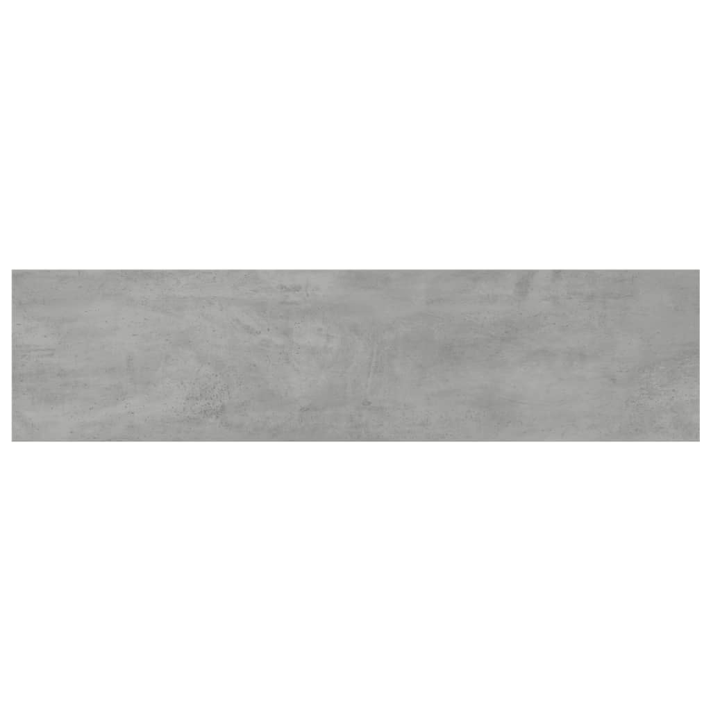 Ripiani Per Libreria 4Pz Grigio Cemento 80X20X1,5Cm Multistrato Grigio Cemento
