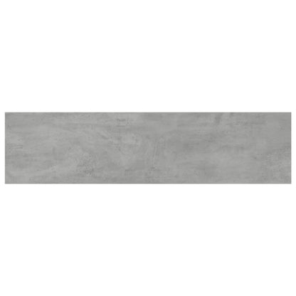 Ripiani Per Libreria 4Pz Grigio Cemento 80X20X1,5Cm Multistrato Grigio Cemento