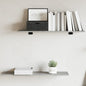 Ripiani Per Libreria 4Pz Grigio Cemento 80X20X1,5Cm Multistrato Grigio Cemento