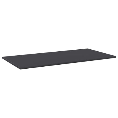 Ripiani Per Libreria 8Pz Grigi 80X30X1,5Cm In Legno Multistrato Grigio Cemento
