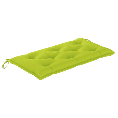 Dondolo Da Giardino 2 Posti Cuscini Foglie Di Palma 202Cm Bambù