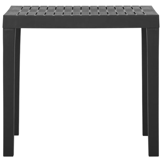Tavolo Da Giardino 79X65X72 Cm In Plastica