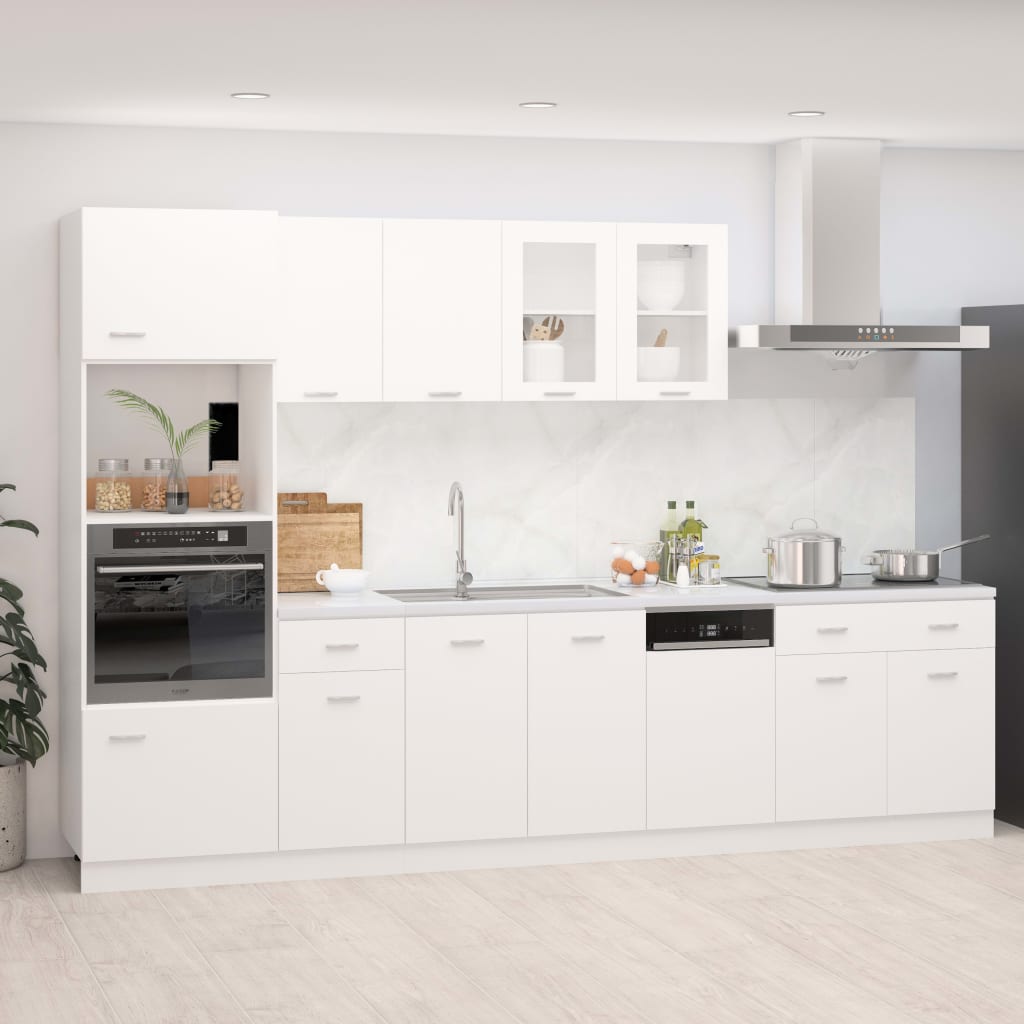 Set Di Mobili Da Cucina 7 Pz Lyon In Truciolato