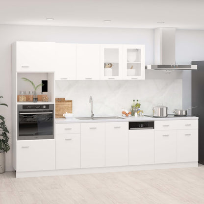 Set Di Mobili Da Cucina 7 Pz Lyon In Truciolato