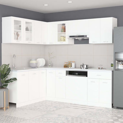 Set Di Mobili Da Cucina 11 Pz Lyon In Truciolato