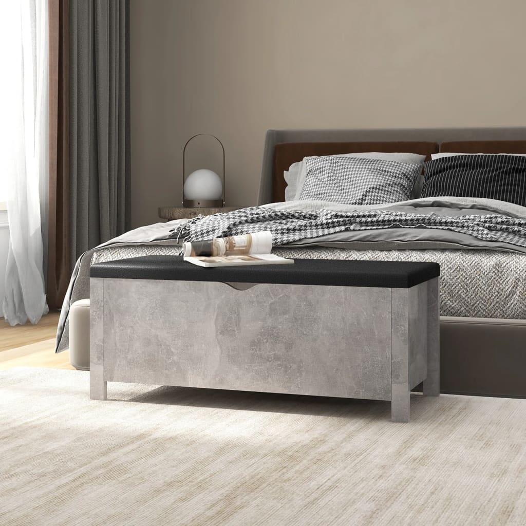 Contenitore Con Cuscino 105X40X45Cm Legno Multistrato