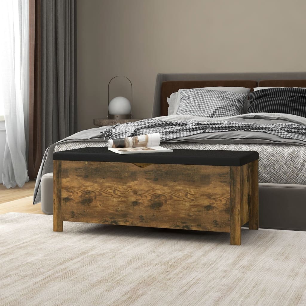 Contenitore Con Cuscino 105X40X45Cm Legno Multistrato