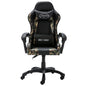 Sedia Da Gaming Nera E Mimetica In Similpelle