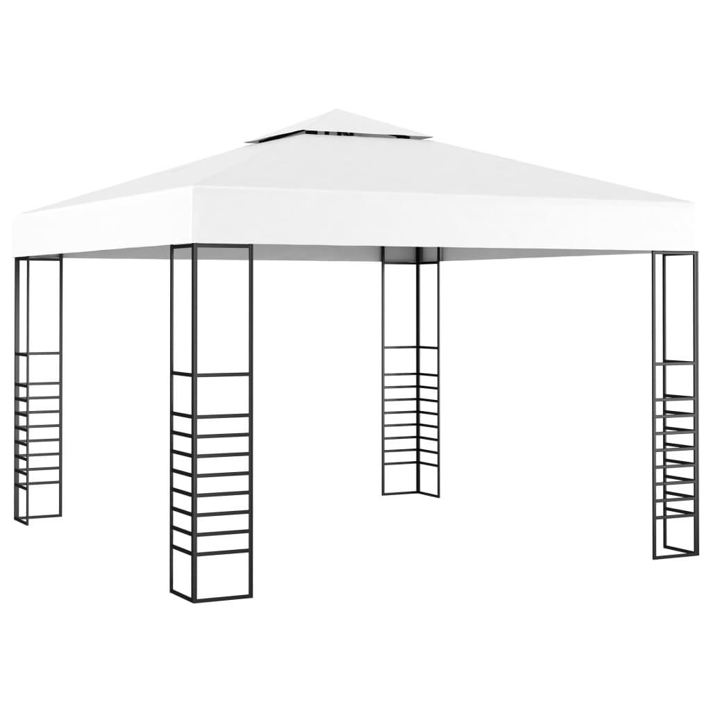 Gazebo Da Giardino Con Luci A Stringa Led 3X3 M
