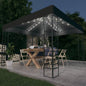 Gazebo Da Giardino Con Luci A Stringa Led 3X3 M