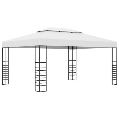 Gazebo Con Stringa Di Luci Led 4X3X2,7 M
