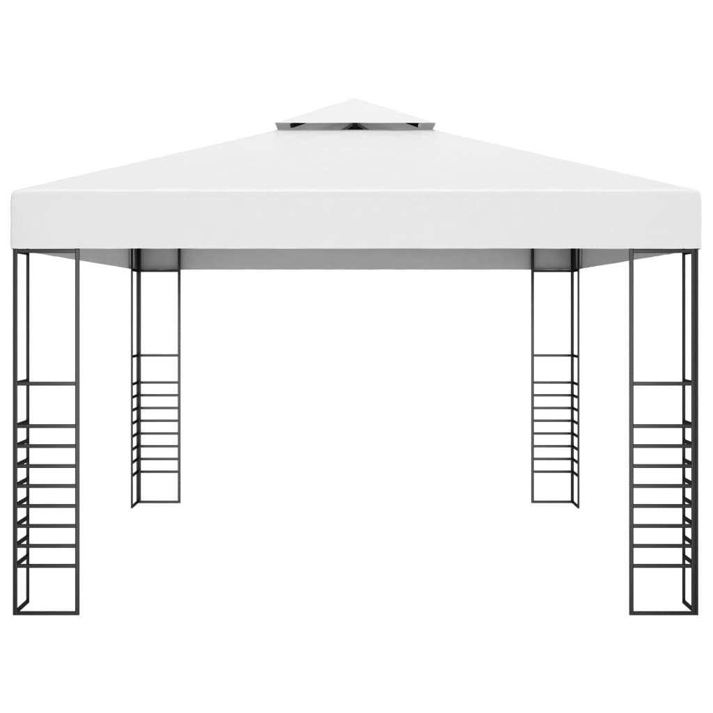 Gazebo Con Stringa Di Luci Led 4X3X2,7 M