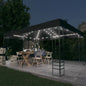 Gazebo Con Stringa Di Luci Led 4X3X2,7 M