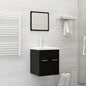 Set Mobili Da Bagno In Truciolato Nero
