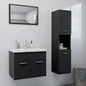 Set Mobili Da Bagno 4 Pz In Legno Multistrato