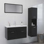 Set Mobili Da Bagno 4 Pz In Legno Multistrato