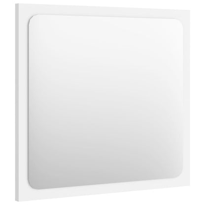 Set Mobili Da Bagno In Legno Multistrato Bianco Lucido