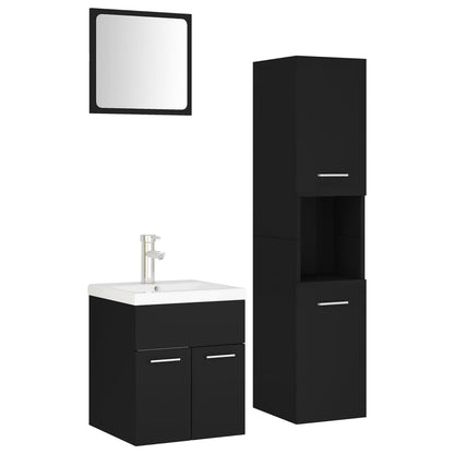 Set Mobili Da Bagno In Legno Multistrato