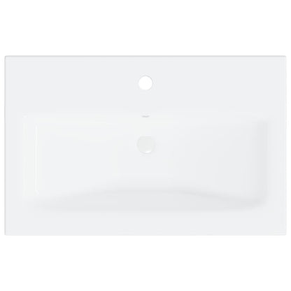 Set Mobili Da Bagno Nero In Legno Multistrato Bianco