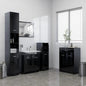 Set Mobili Da Bagno 4 Pz In Legno Multistrato