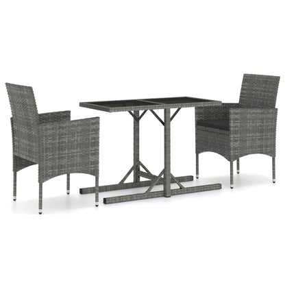 Set Mobili Da Pranzo Per Giardino 3 Pz