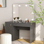 Toeletta Con Luci Led 110X55X145 Cm In Mdf Grigia