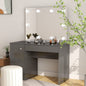 Toeletta Con Luci Led 110X55X145 Cm In Mdf Grigia