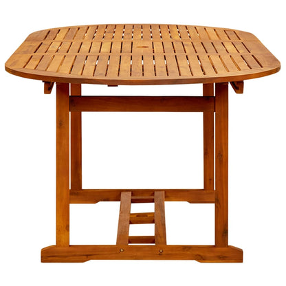 Set Mobili Da Pranzo Per Giardino 7 Pz In Polyrattan Nero